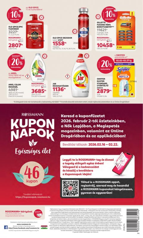 ROSSMANN akciós újság