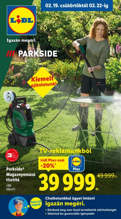 LIDL Nonfood akciós újság od 19. 2. 2026 do 19. 2. 2026