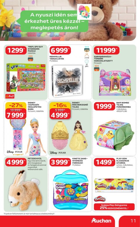 AUCHAN Hipermarket Húsvéti akciós újság