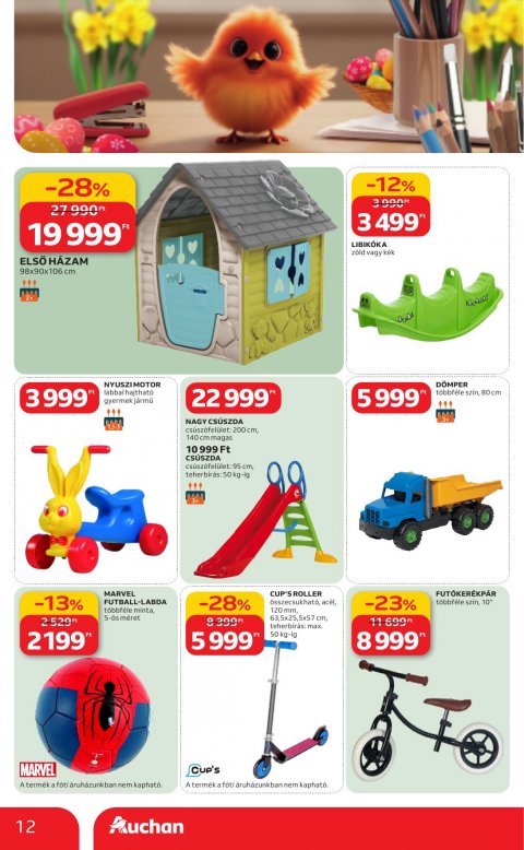 AUCHAN Hipermarket Húsvéti akciós újság