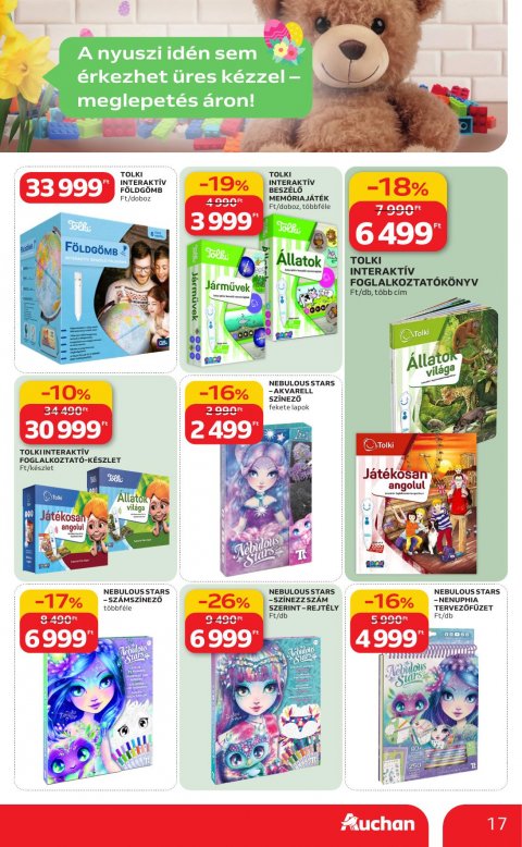 AUCHAN Hipermarket Húsvéti akciós újság