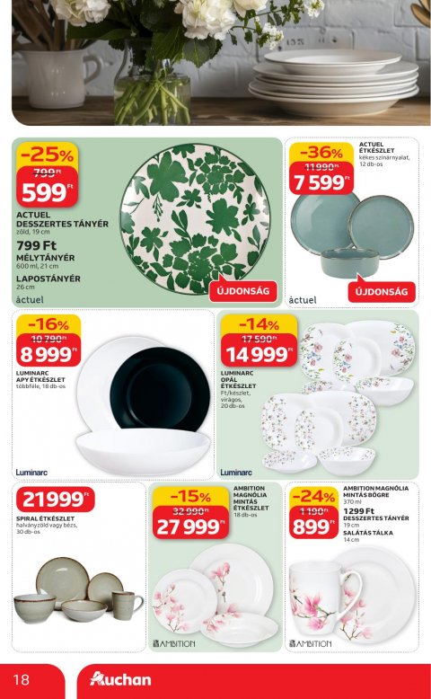 AUCHAN Hipermarket Húsvéti akciós újság