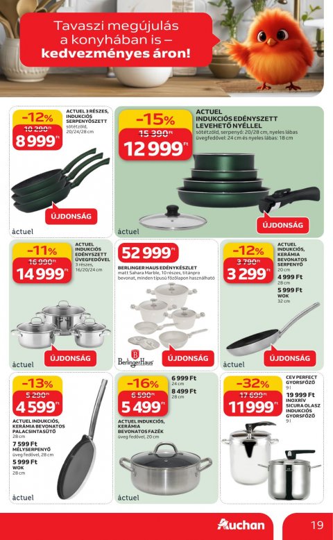 AUCHAN Hipermarket Húsvéti akciós újság