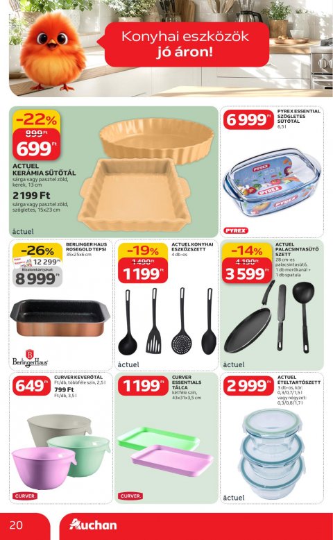 AUCHAN Hipermarket Húsvéti akciós újság