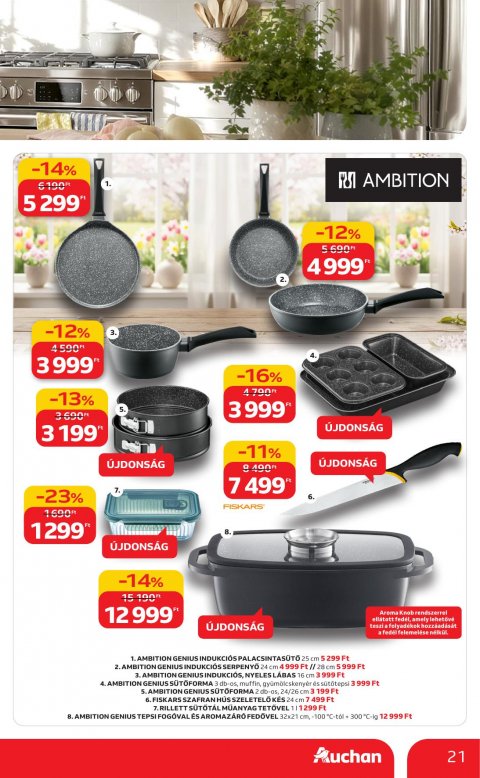 AUCHAN Hipermarket Húsvéti akciós újság