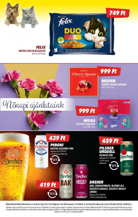CBA akciós újság