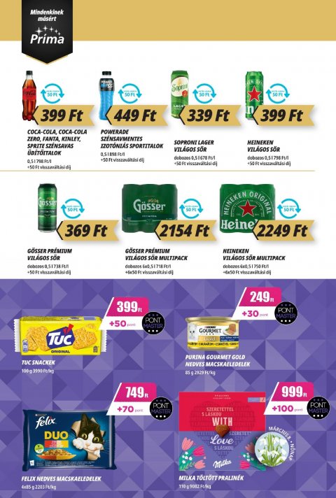 CBA Príma akciós újság