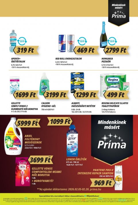 CBA Príma akciós újság