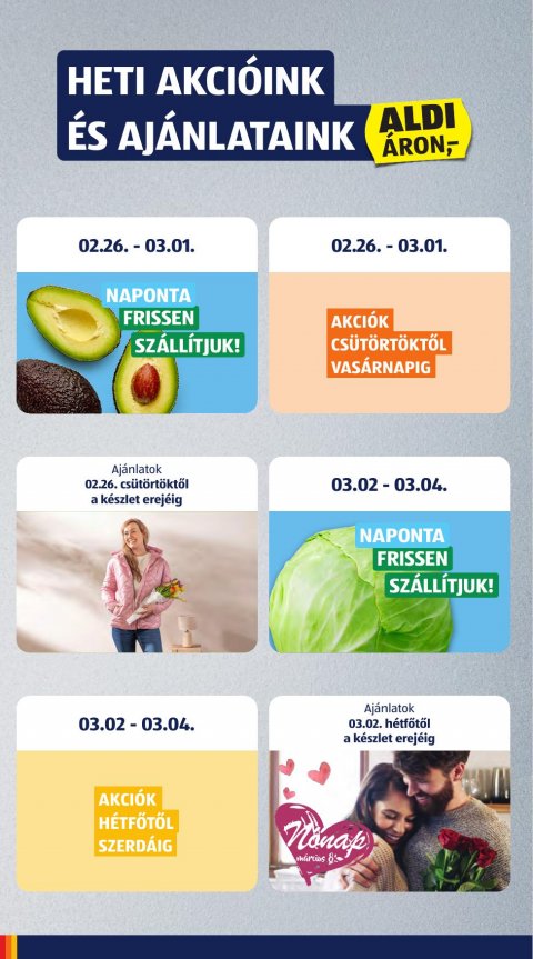 ALDI akciós újság
