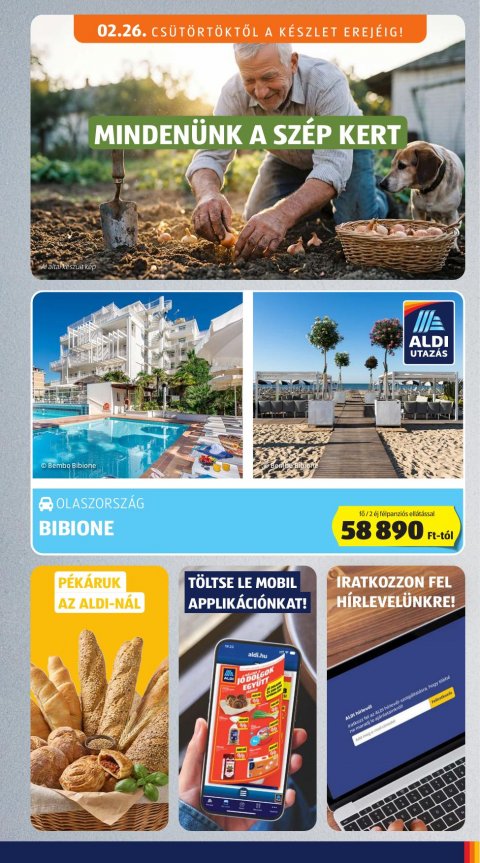 ALDI akciós újság