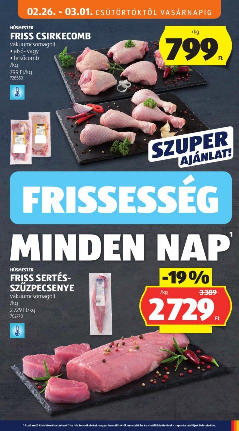 ALDI akciós újság