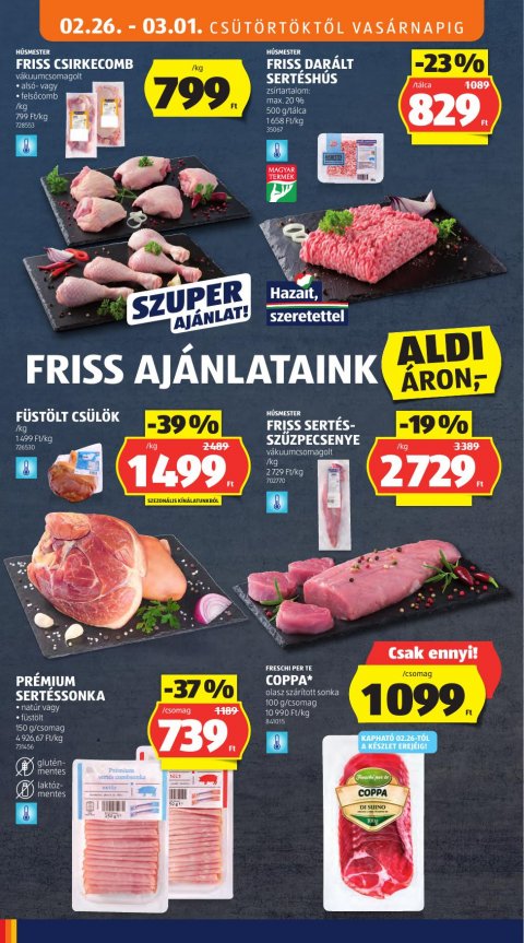 ALDI akciós újság
