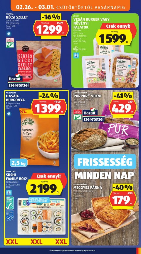 ALDI akciós újság