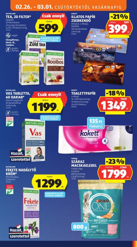 ALDI akciós újság