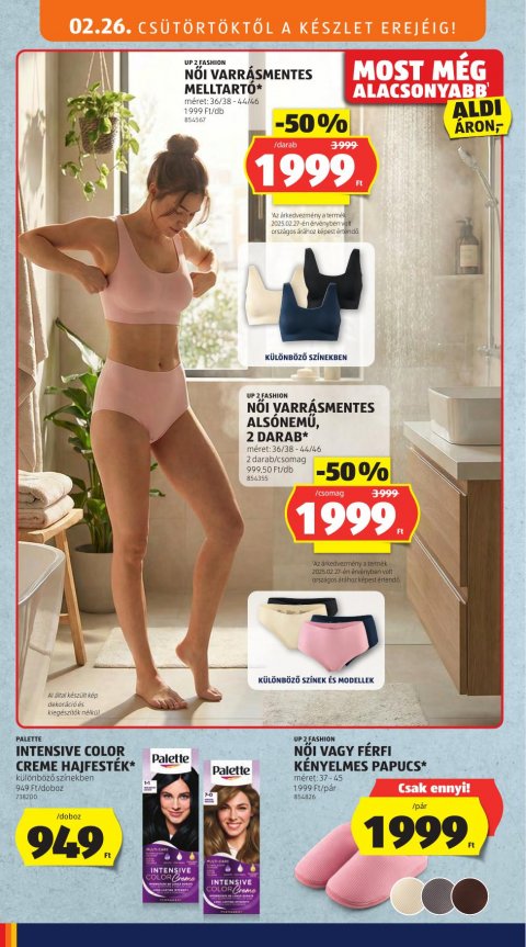 ALDI akciós újság