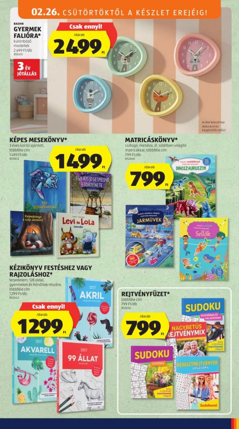 ALDI akciós újság