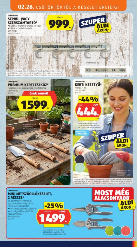 ALDI akciós újság