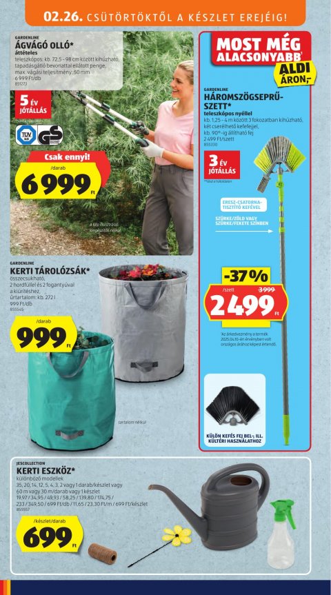 ALDI akciós újság