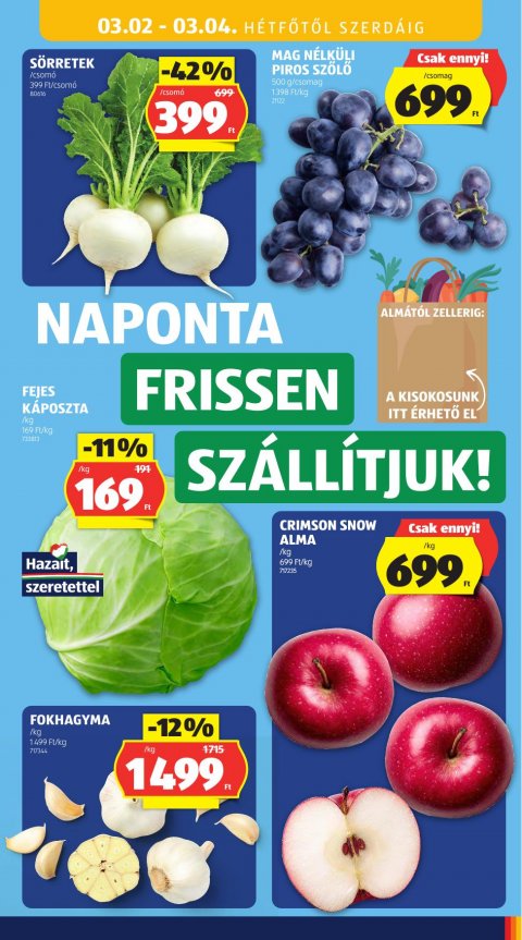 ALDI akciós újság