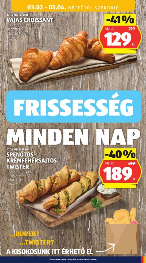 ALDI akciós újság