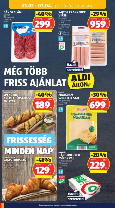 ALDI akciós újság