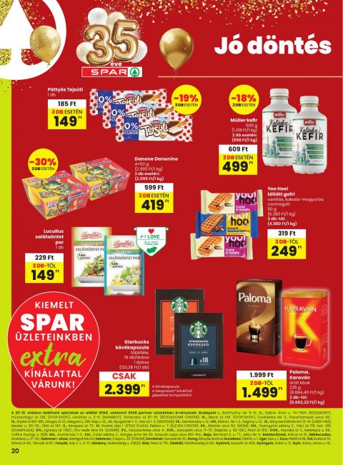 SPAR Extra akciós újság od 26. 2. 2026 do 4. 3. 2026