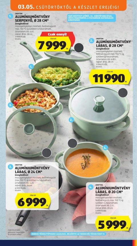 ALDI Tartós árcsökkentés akciós újság