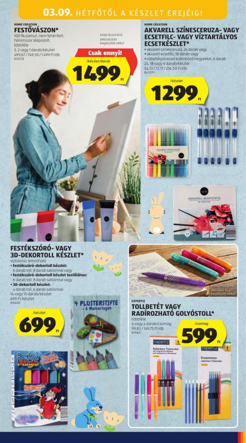 ALDI Tartós árcsökkentés akciós újság