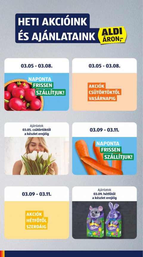 ALDI akciós újság