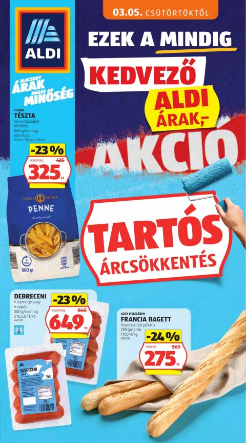 ALDI akciós újság