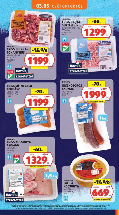 ALDI akciós újság