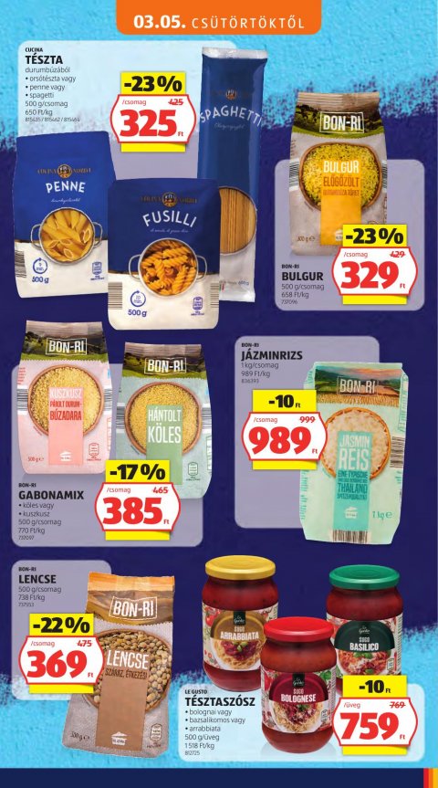 ALDI akciós újság