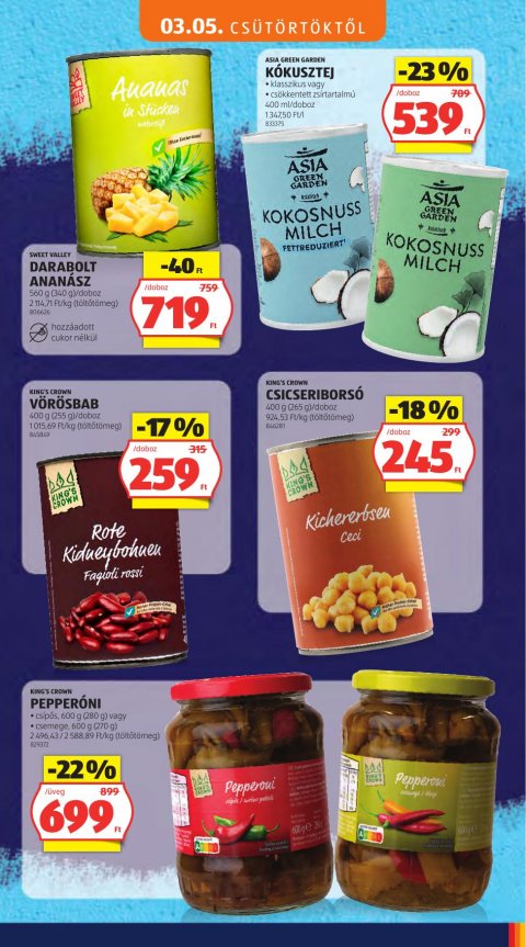 ALDI akciós újság