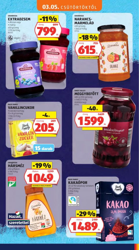 ALDI akciós újság