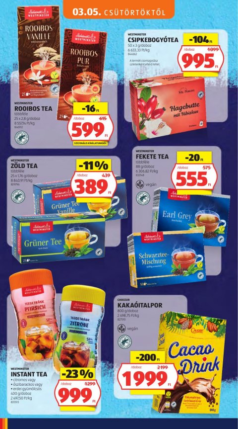 ALDI akciós újság