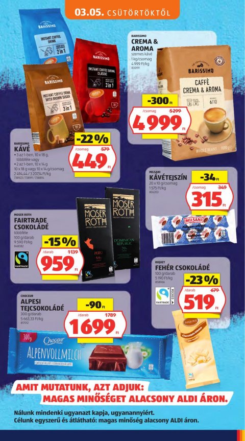 ALDI akciós újság