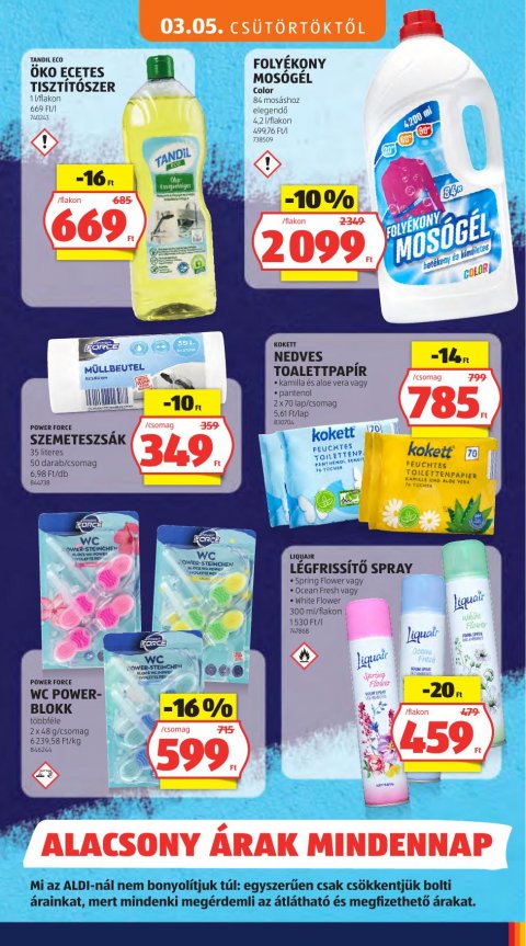 ALDI akciós újság