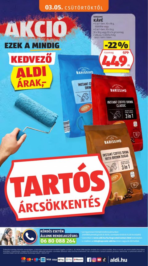 ALDI akciós újság