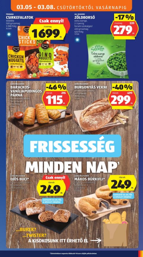 ALDI akciós újság