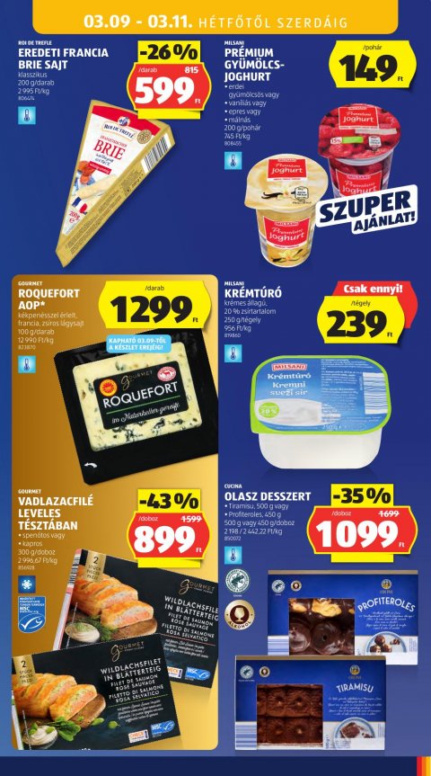 ALDI akciós újság