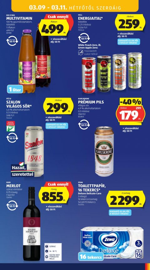 ALDI akciós újság