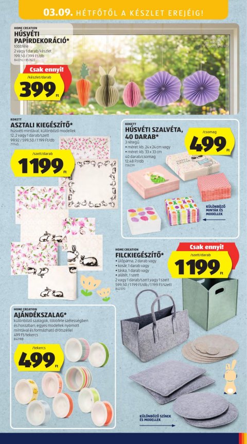 ALDI akciós újság