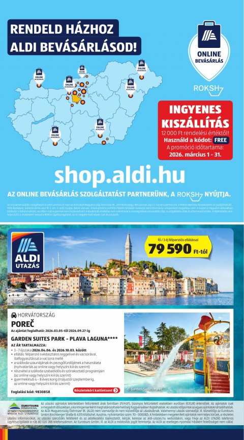 ALDI akciós újság