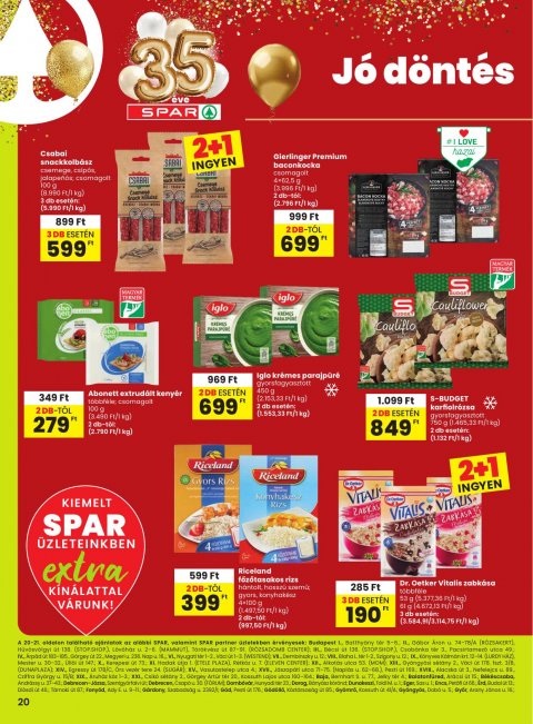 SPAR Extra akciós újság od 5. 3. 2026 do 11. 3. 2026