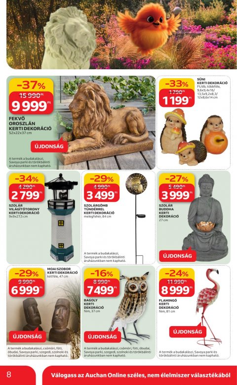 AUCHAN Hipermarket Ki a szabadba akciós újság