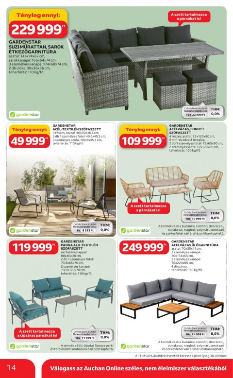 AUCHAN Hipermarket Ki a szabadba akciós újság