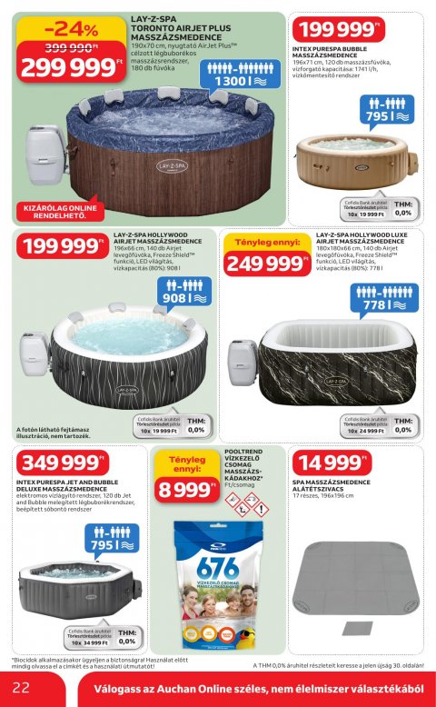 AUCHAN Hipermarket Ki a szabadba akciós újság