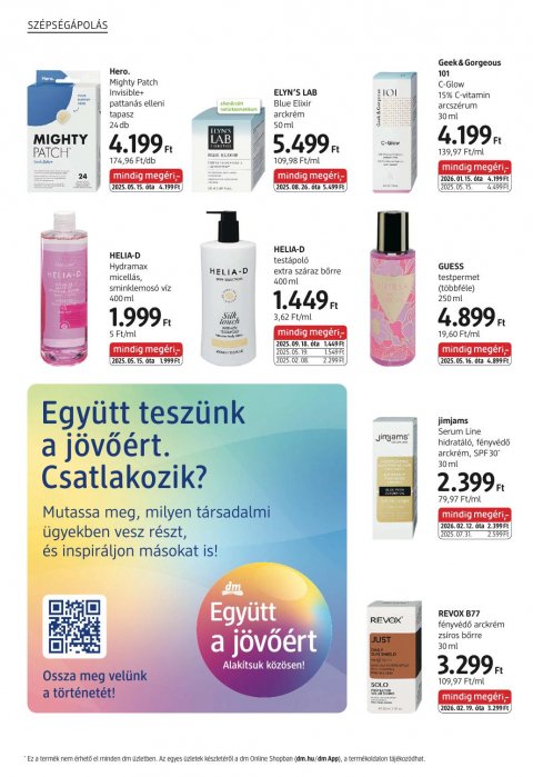 DM DROGERIE MARKT drogéria akciós újság