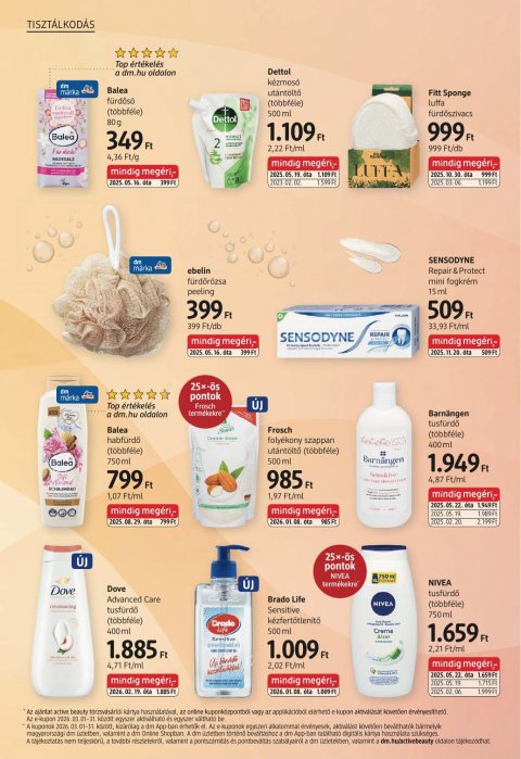DM DROGERIE MARKT drogéria akciós újság