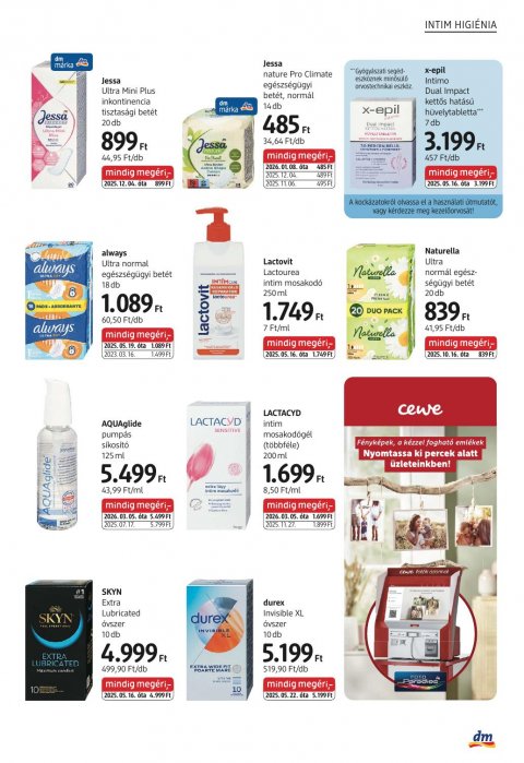 DM DROGERIE MARKT drogéria akciós újság